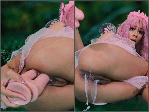 Ebony – Ariana Aimes fairy double penetration anal creampie – Premium user Request