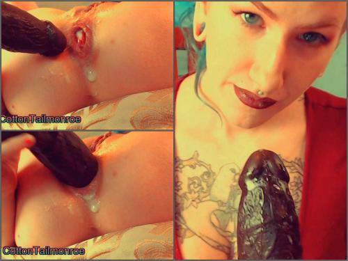 Webcam – CottonTail Monroe lick my ass gape stuff me BBC on chair closeup