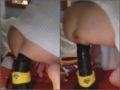 Webcam – Webcam goddess Lilrosiedoll penetration big black dildo anal