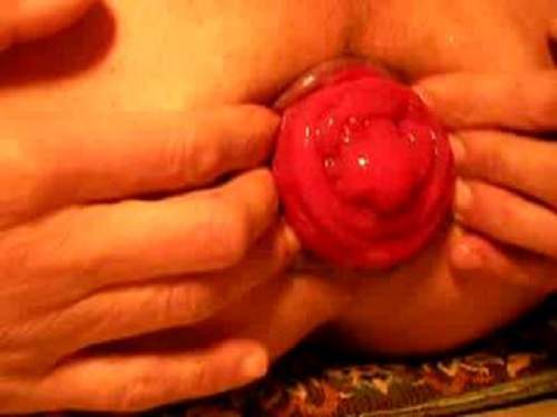 Gay rosebutt – Gay anal pump and giant prolapse stretched closeup webcam