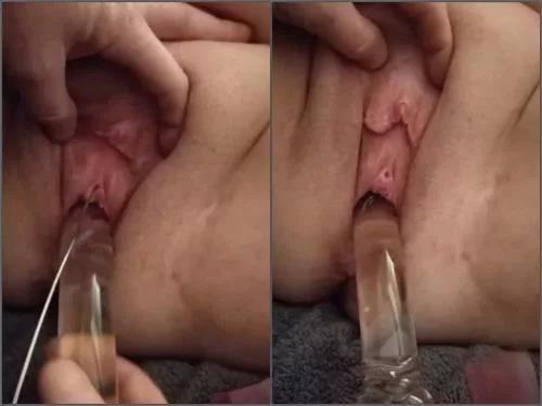 Mature penetration – Homemade POV urethral porn with wife Urethral_play