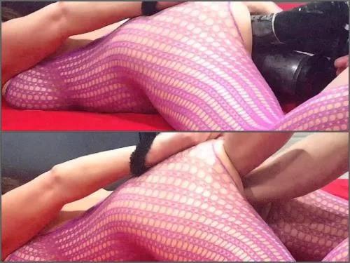 Girl gets fisted – Brutal double fisting and dildos DP with Nikoletta_Joy