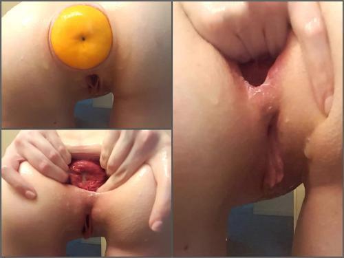 Anal stretching – ClarissaClementine Unbelievably Stretchy Asshole prolapse ruined – Premium user Request
