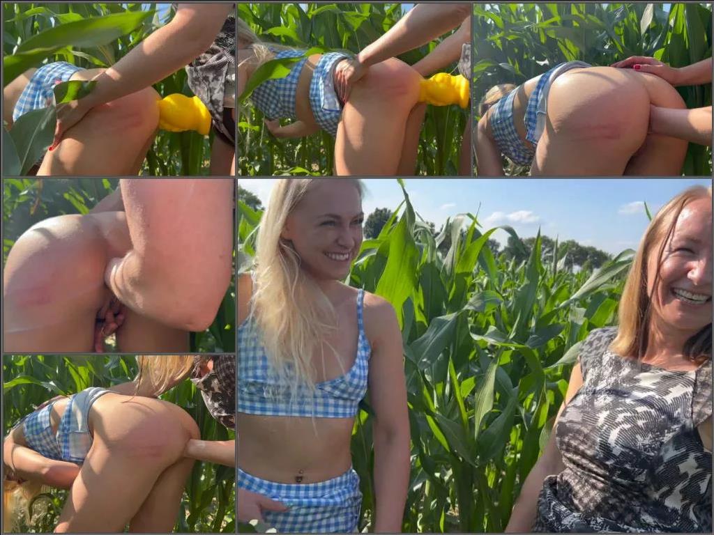 My Mistress And Me Playing in Cornfields,anal fisting,outdoor fisting,strapon anal,strapon domination,strapon sex,strapon sex video,hard anal play,hard fisting xxx