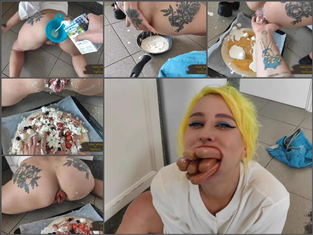Anal Pizza with Forest Whore do not repeat,Forest Whore 4k,Forest Whore food porn,Forest Whore food stuffing,Forest Whore milk enema,Forest Whore anal prolapse video,huge anal prolapse