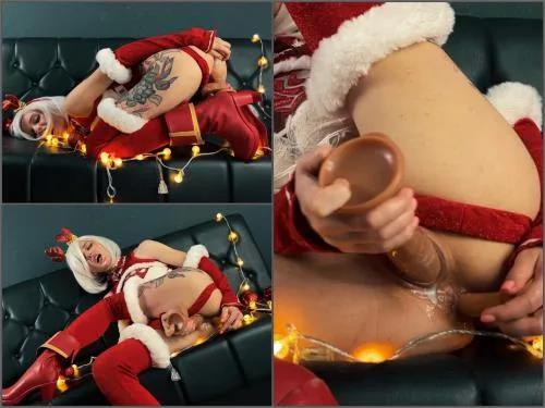 Pussy insertion – Lil cosplay slut Nier Automata Cosplay for Christmas – Premium user Request