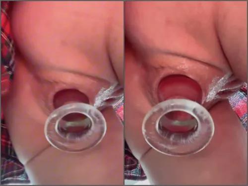 Webcam – Wet pussy girl Nadja Katz transparent butt plug anal fucking